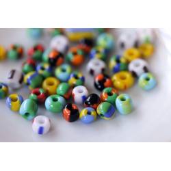 IST / perles Bicolores 4mm