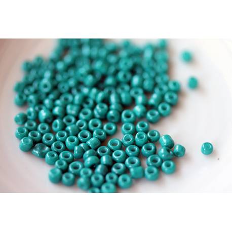 IST / perles rocaille 2mm turquoise