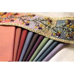 Lot de 10 tissus SEVILLA