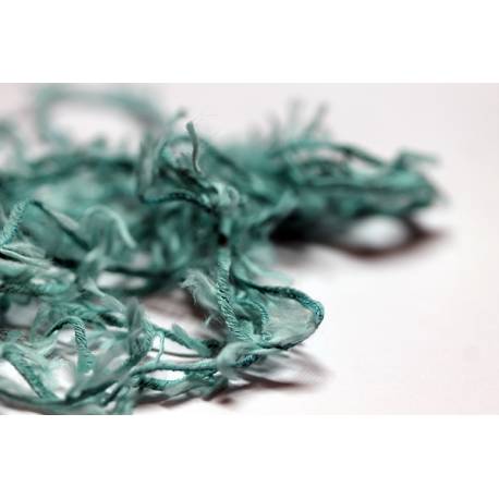 échevette plumette turquoise