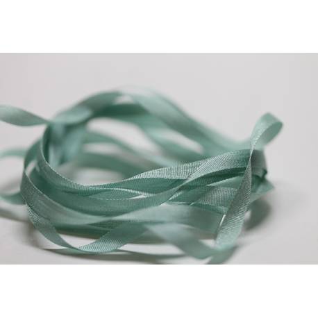 Ruban Soie 4mm Jade