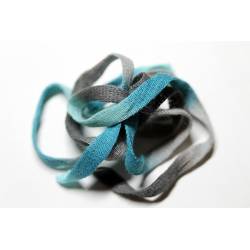 ruban SALSA bleu gris