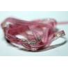 ruban rose lurex