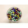 perles bicolores 5 Grosse / multicolore