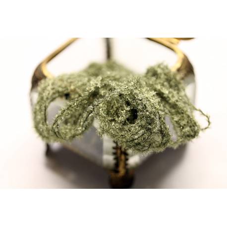 laine fine Moussue verte