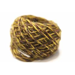 laine douce Luxe moutarde twist