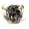 tricotine noire et or