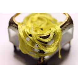 tricotine jaune et or