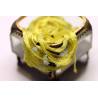 tricotine jaune et or