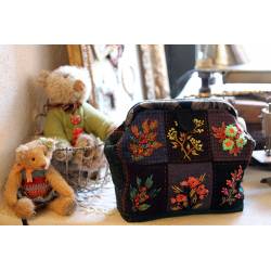 ♥♥♥ La Trousse Clap de Miss Marple + anse ♥♥♥