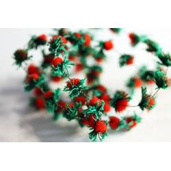 Ruban armé Cable fraise des bois
