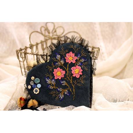 Pièce Unique Cousette Coeur de velour