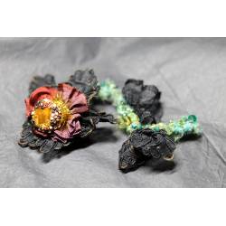 Pièce Unique Broche Pivoine 1