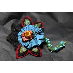 Pièce Unique Broche Pivoine 6