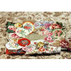 Assort Fleuri et sa serviette