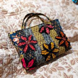 kit Sac fleurs de laine
