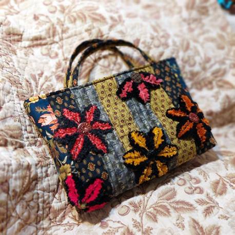 kit Sac fleurs de laine