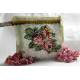 Pièce Unique trousse roses tapissées