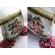 Pièce Unique trousse roses tapissées