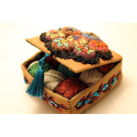 Pièce Unique boite Textile " Capsules"