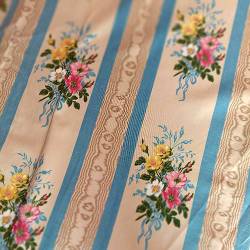 Tissu 3 bouquets Boudoir